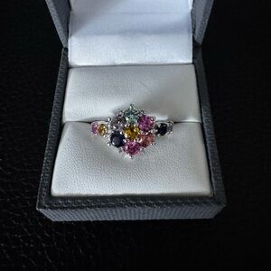 JTV Multicolor Gemstone Ring